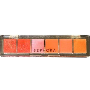 SEPHORA LIP COLOR PALETTE 6 SHADES LIP GLOSS LIP STICK BALM NEW